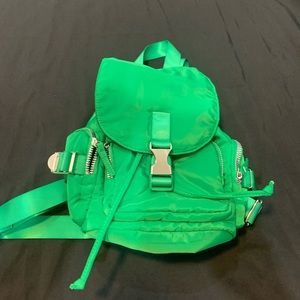 Green backpack small